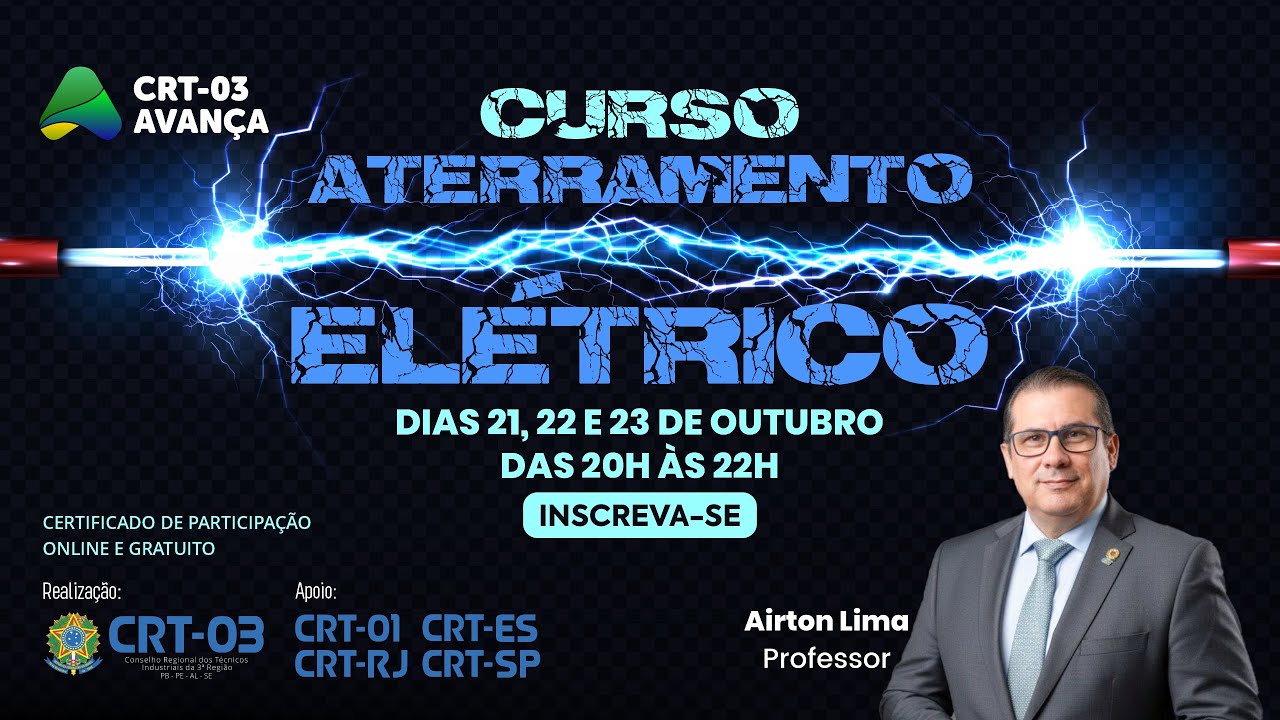 Curso de Aterramento Elétrico – CRT-03 - Aula 03 (24/10/2025)