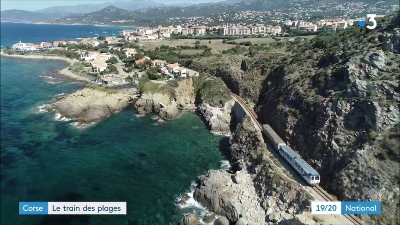 Le train des plages en Balagne
