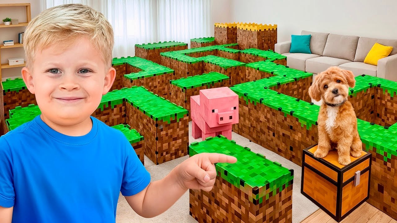 Oliver i przygoda w labiryncie Minecrafta