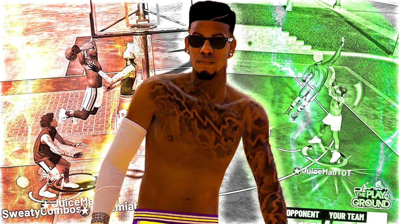 NBA 2k19 Best Slasher Build Ever | Big Greens & Contact Dunks vs Try Hards