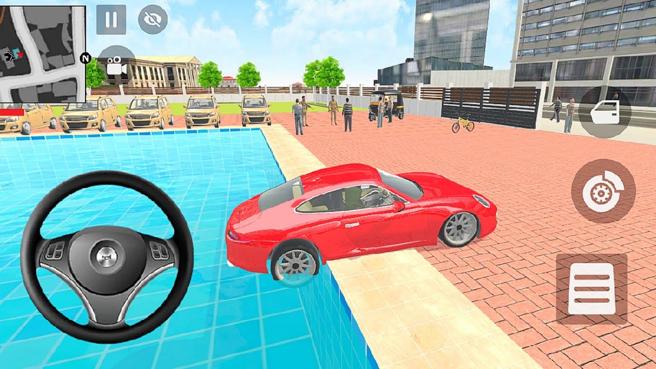 Car bike game simulator 🎮 Dark alloy purchase a new Lamborghini from showroom and drive in the game