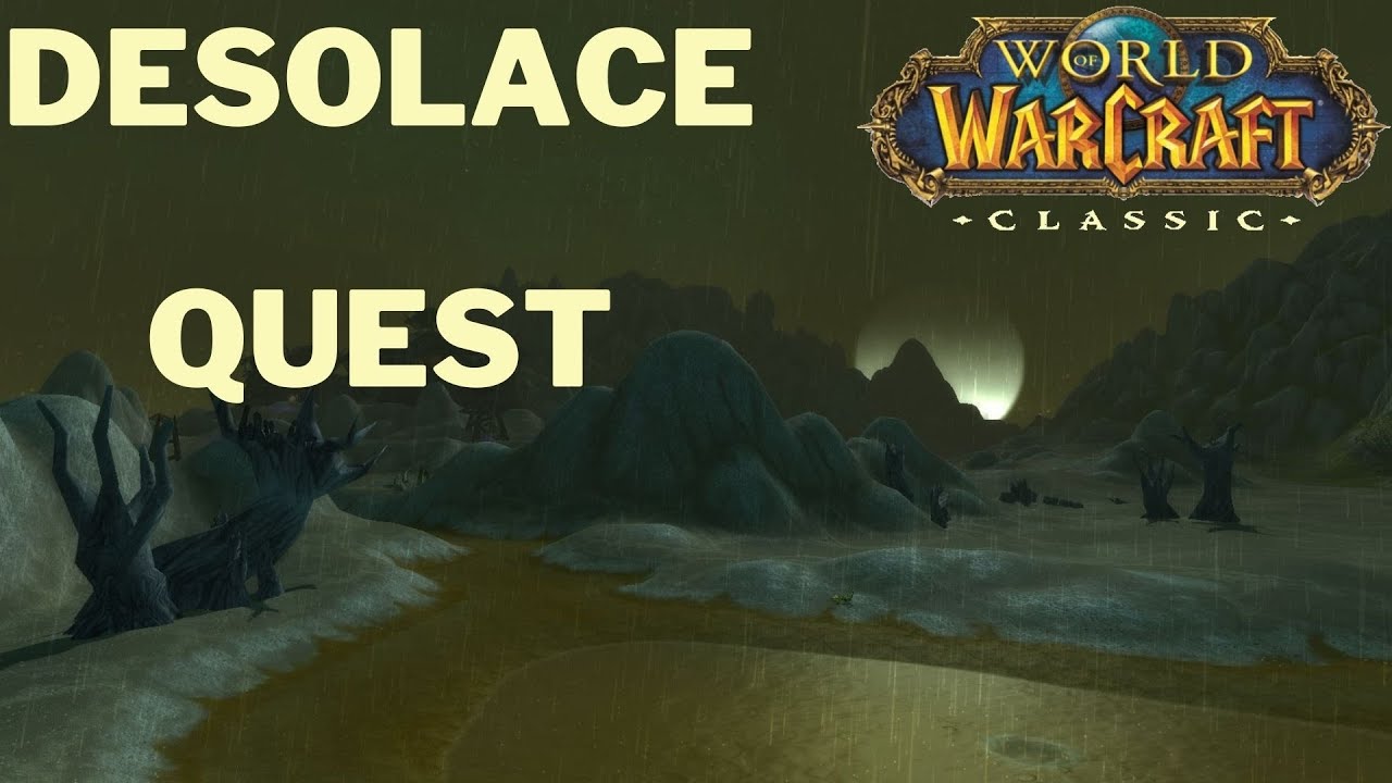 World of Warcraft Classic Alliance Relations part 1