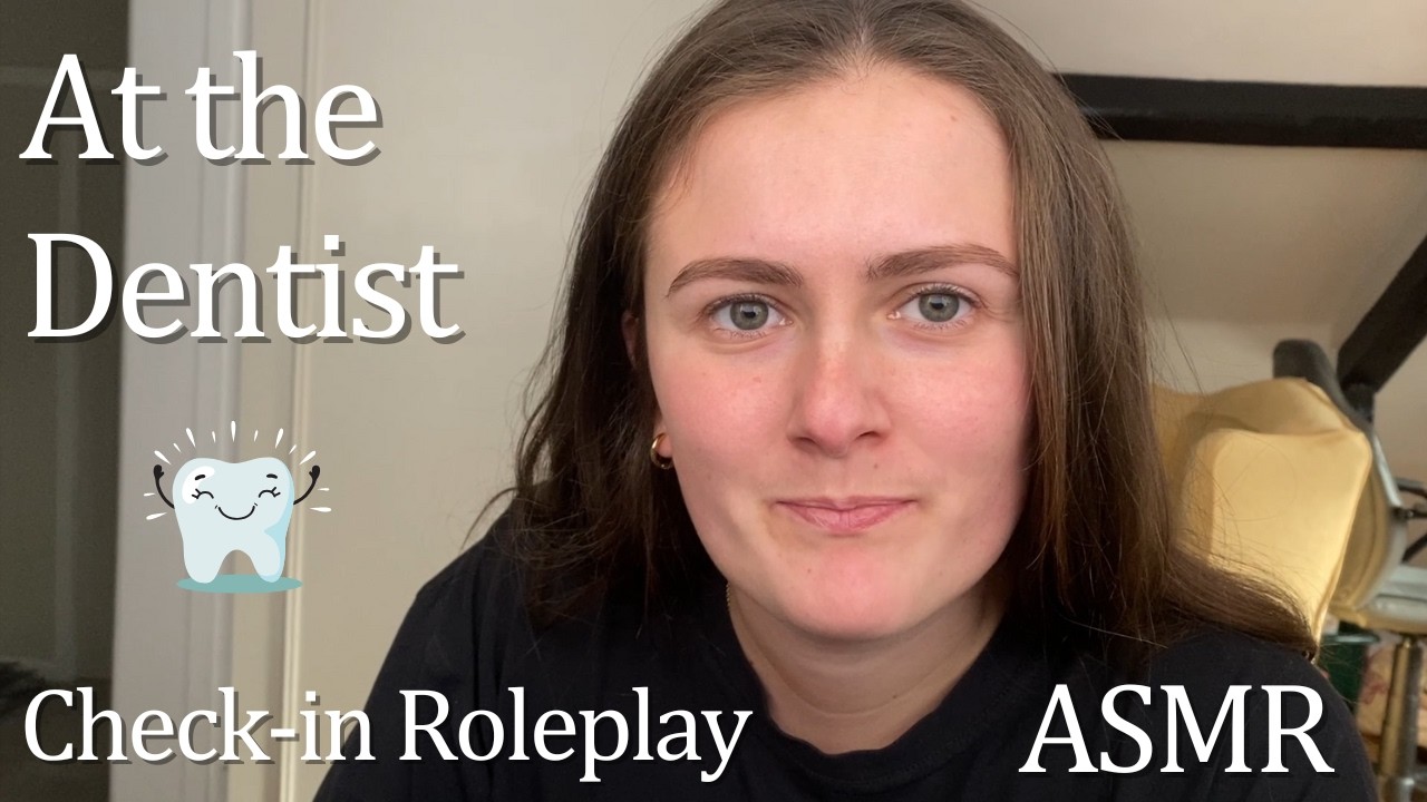 [ASMR] Roleplay Dentist Check-In 🦷 Whispered Questions & iPad Sounds