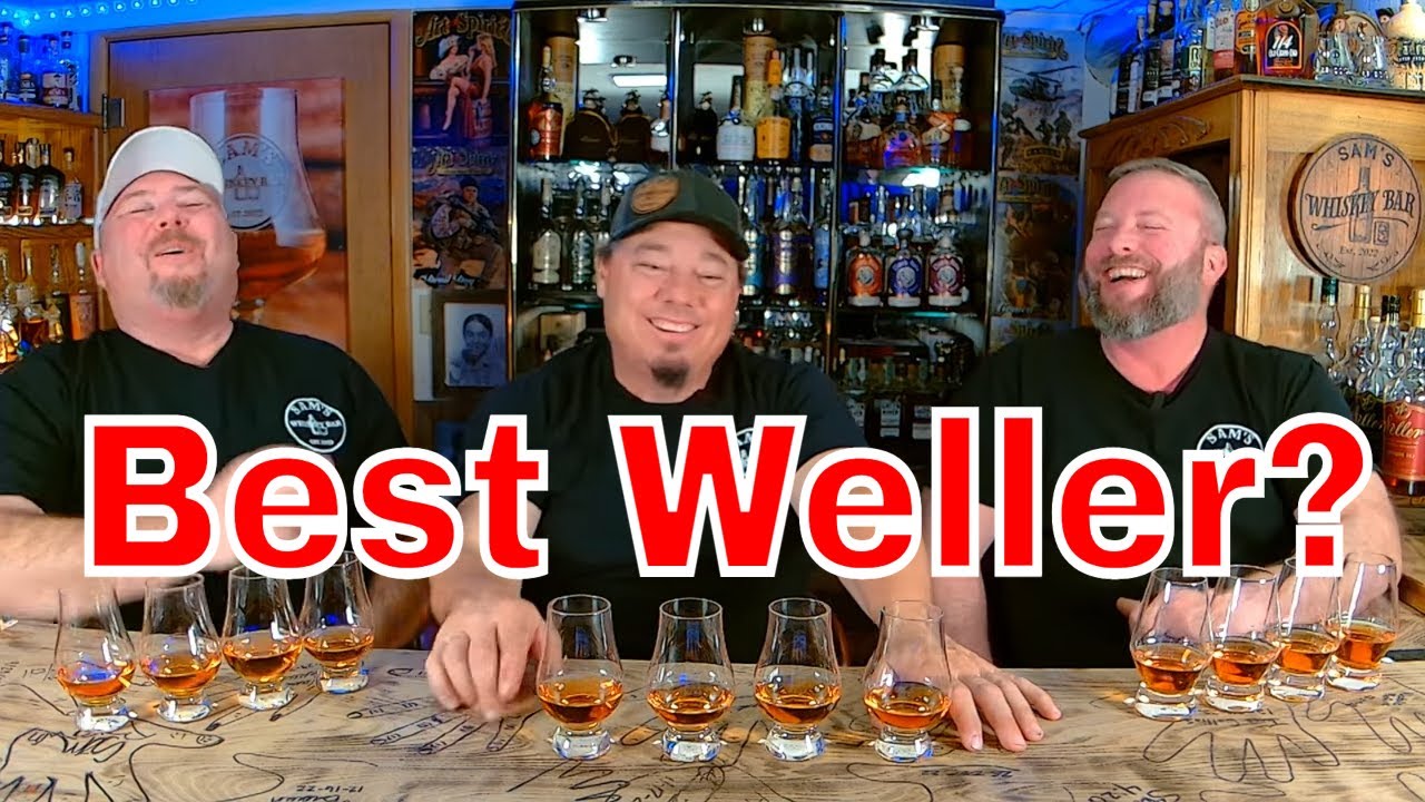 Best Weller Bourbon? Blind Ranking 107, 12yr, Full Proof & Reserve. #buffalotrace #whiskeytube
