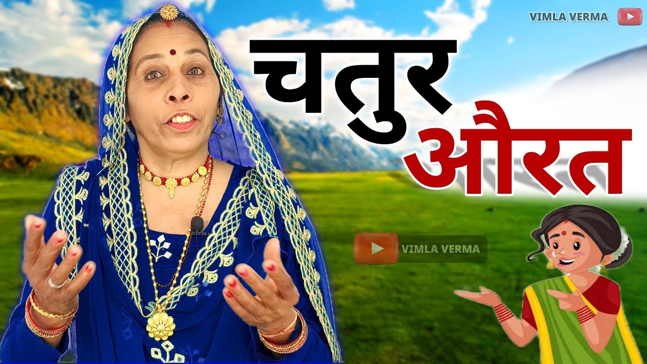 CHATUR AURAT || चतुर औरत की कहानी || MORAL STORY || BEDTIME STORIES || VIMLA VERMA || HINDI KAHANI