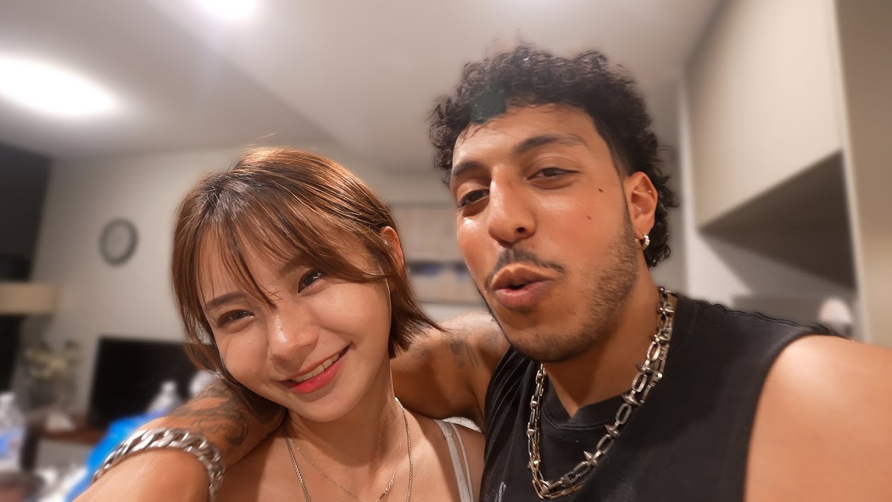 cooking with my korean girl friend