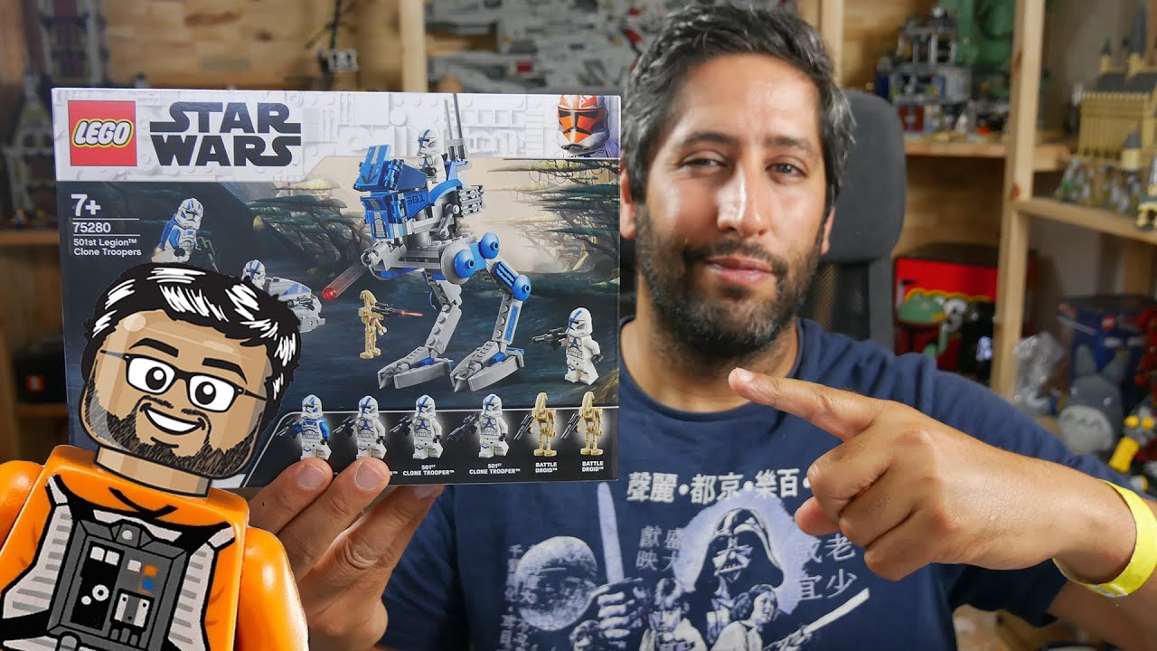 LEGO Star Wars 75280 - 501st Legion Clone Troopers - Le test en Fran&ccedil;ais