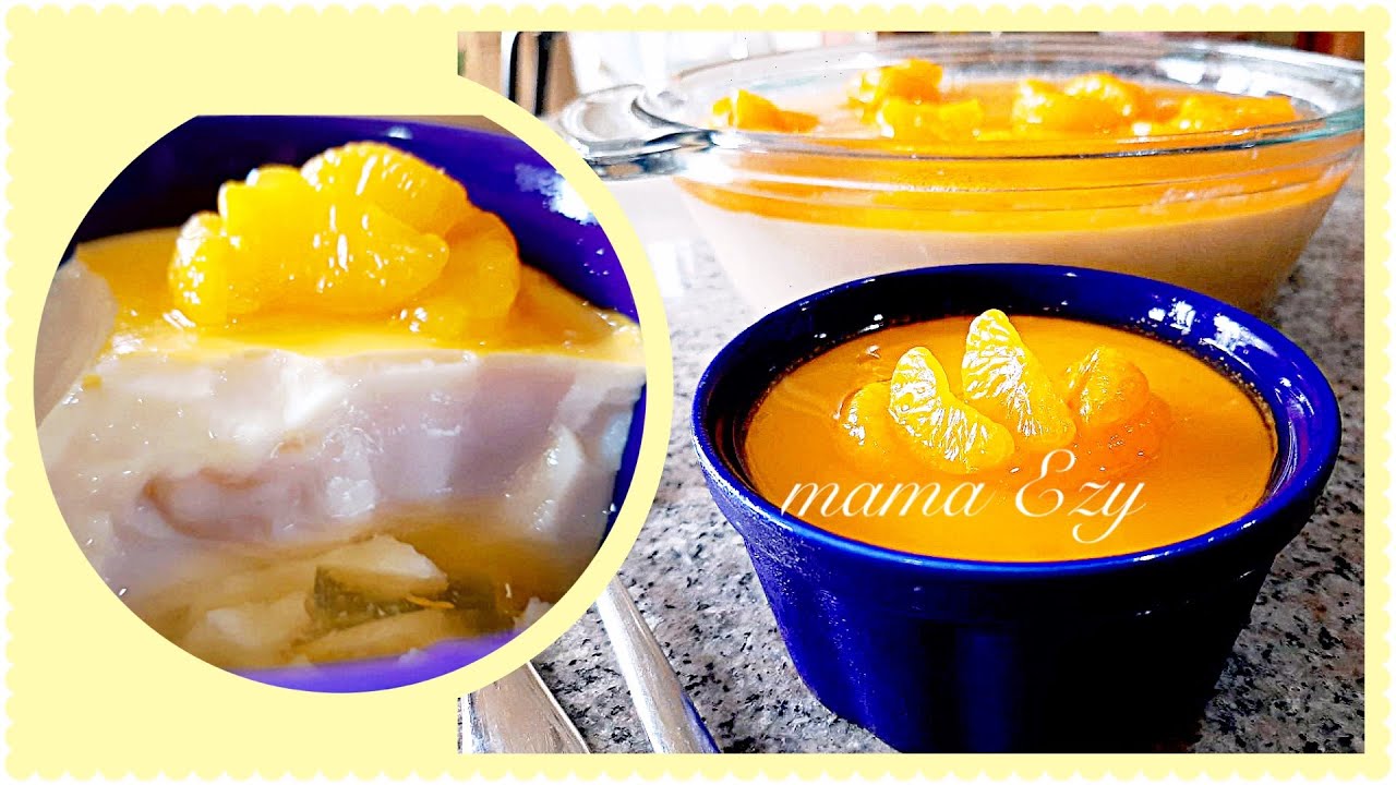 RESEP PUDING TAHU SELEMBUT SUTRA,HANYA 3 BAHAN