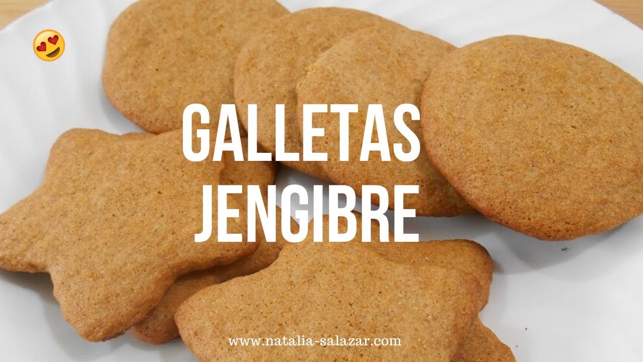 😍Receta GALLETAS DE JENGIBRE| Súper fáciles, económicas y deliciosas| Natalia Salazar