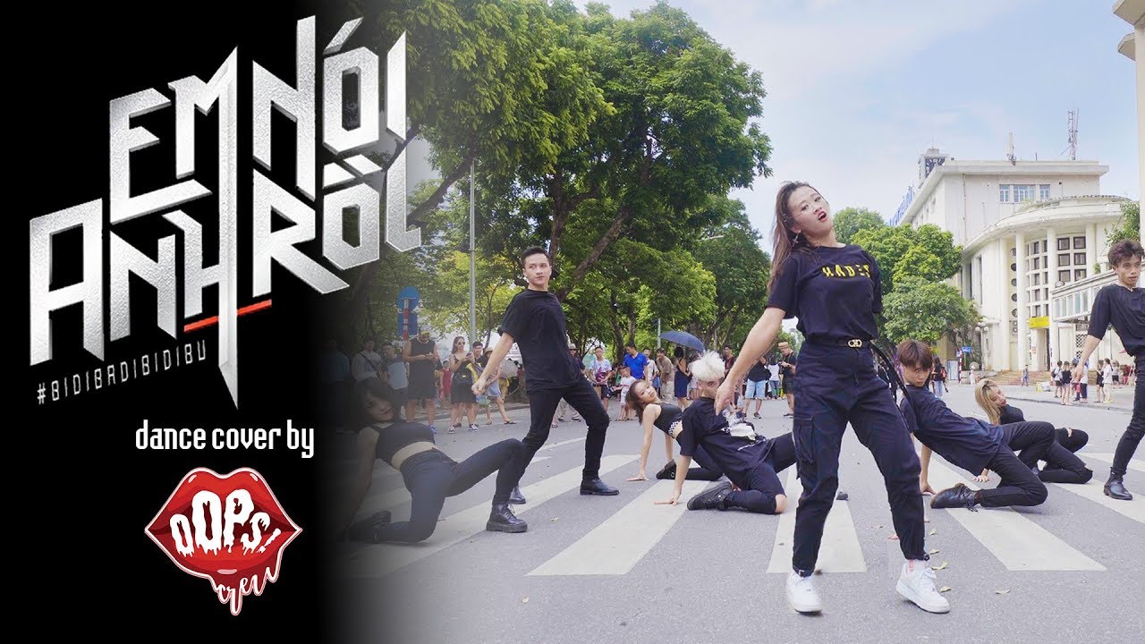 THỬ THÁCH 24 GIỜ TẬP NHẢY NHẠC CHI PU, EM NÓI ANH RỒI (#BIDIBADIBIDIBU) Dance cover by Oops! Crew