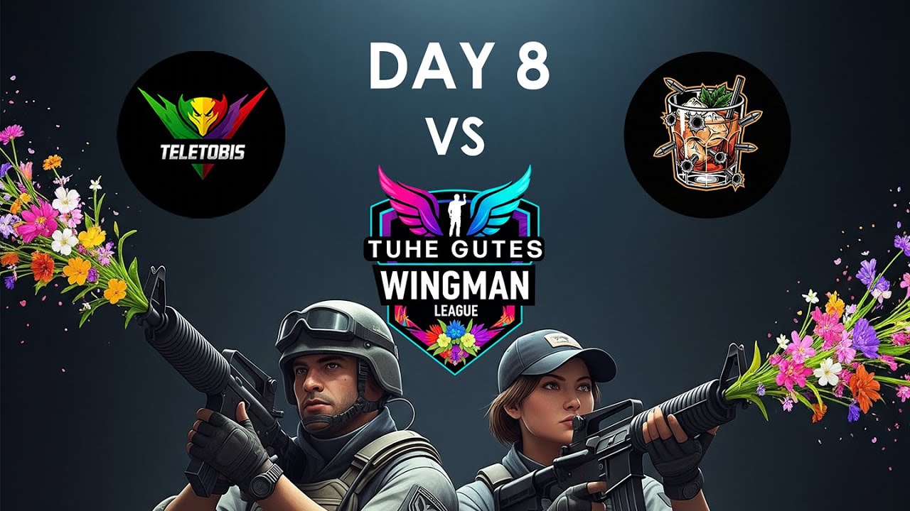 Hier gehts um PLÄTZE für die Statistik in der Tuhe Gutes Wingman Liga | Day 8 Teletobis vs. Youmi