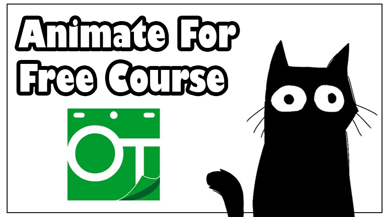 2D Animation Tutorial for Beginners in OpenToonz | Creating a scene and simple animation
