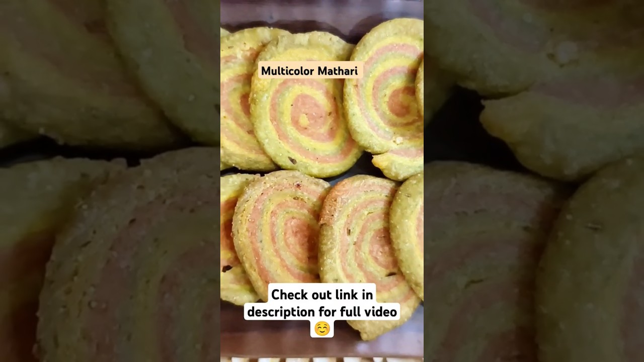 गेहूं के आटे की रंगीन मठरी बिना रंग की #holispecial #mathri #namakpararecipe #viral #viralvideo