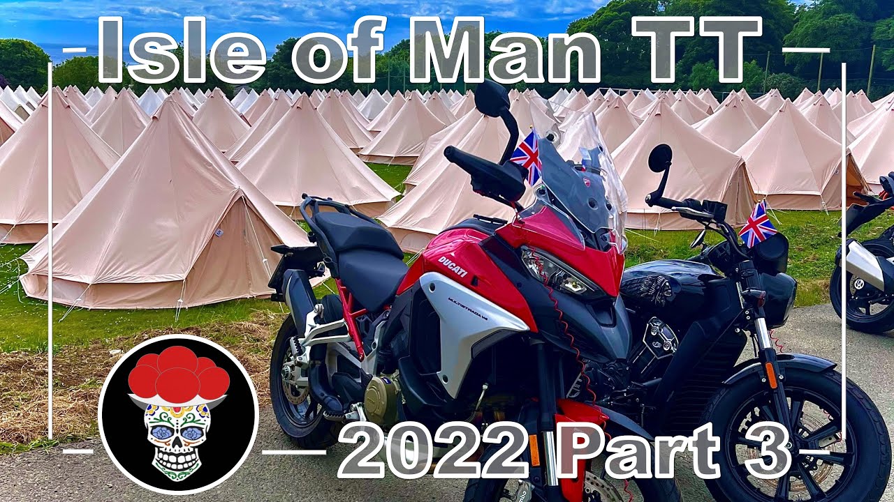 Isle of Man TT 2022 - Teil 3 - Supersport Sidecar Boxengasse - Motorradtour