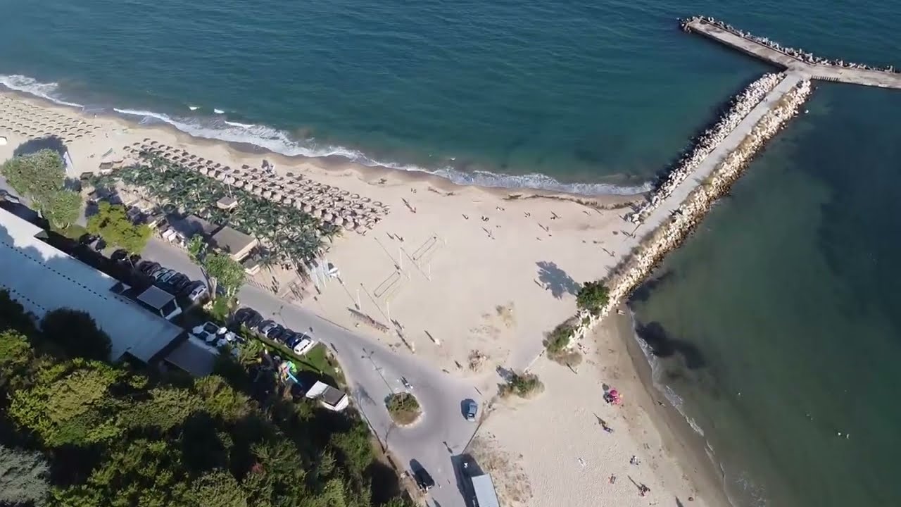 Drone Fly Over Varna, Bulgaria