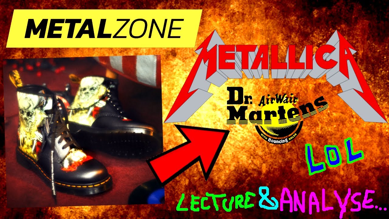 Série Dr.Martens METALLICA.