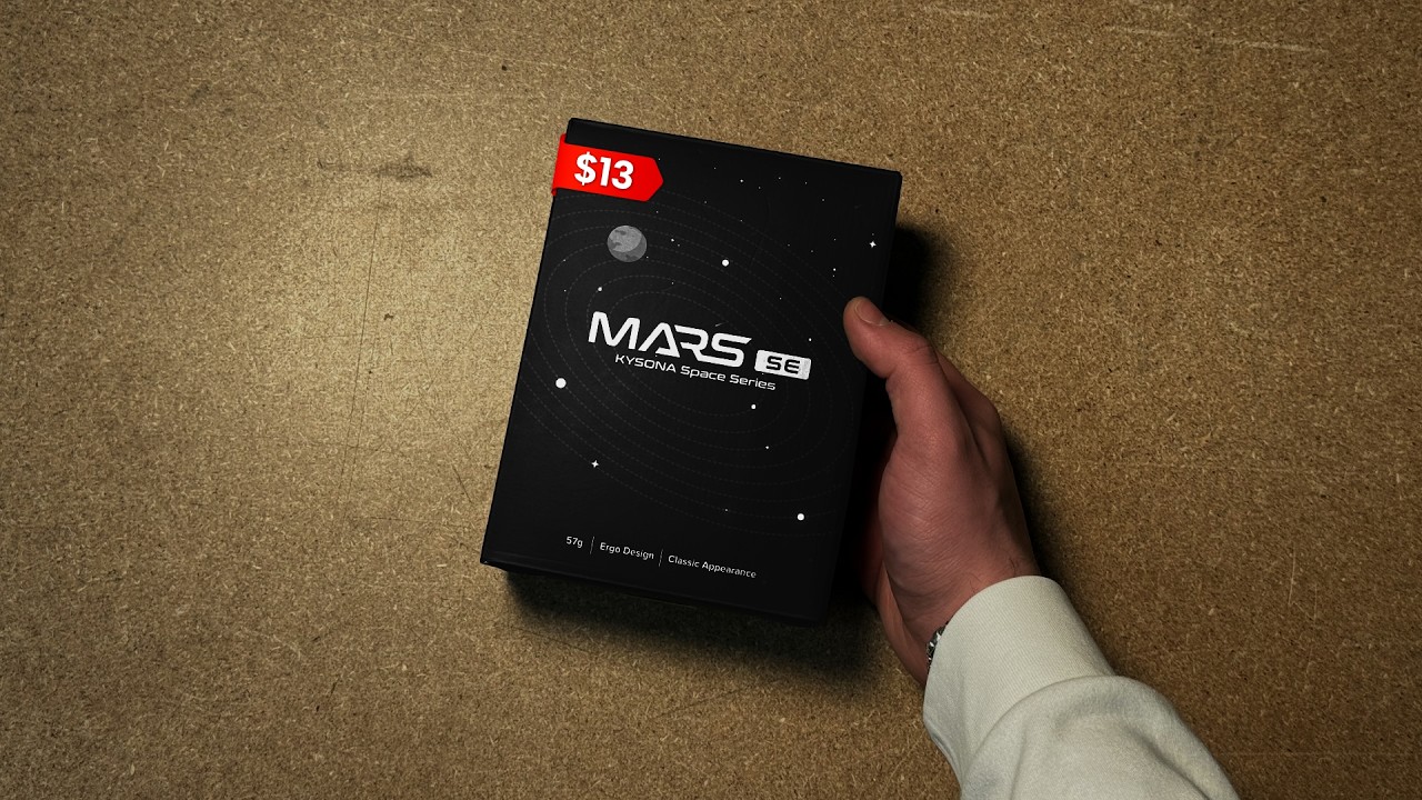 A $13 Wireless Gaming Mouse… That’s 57g