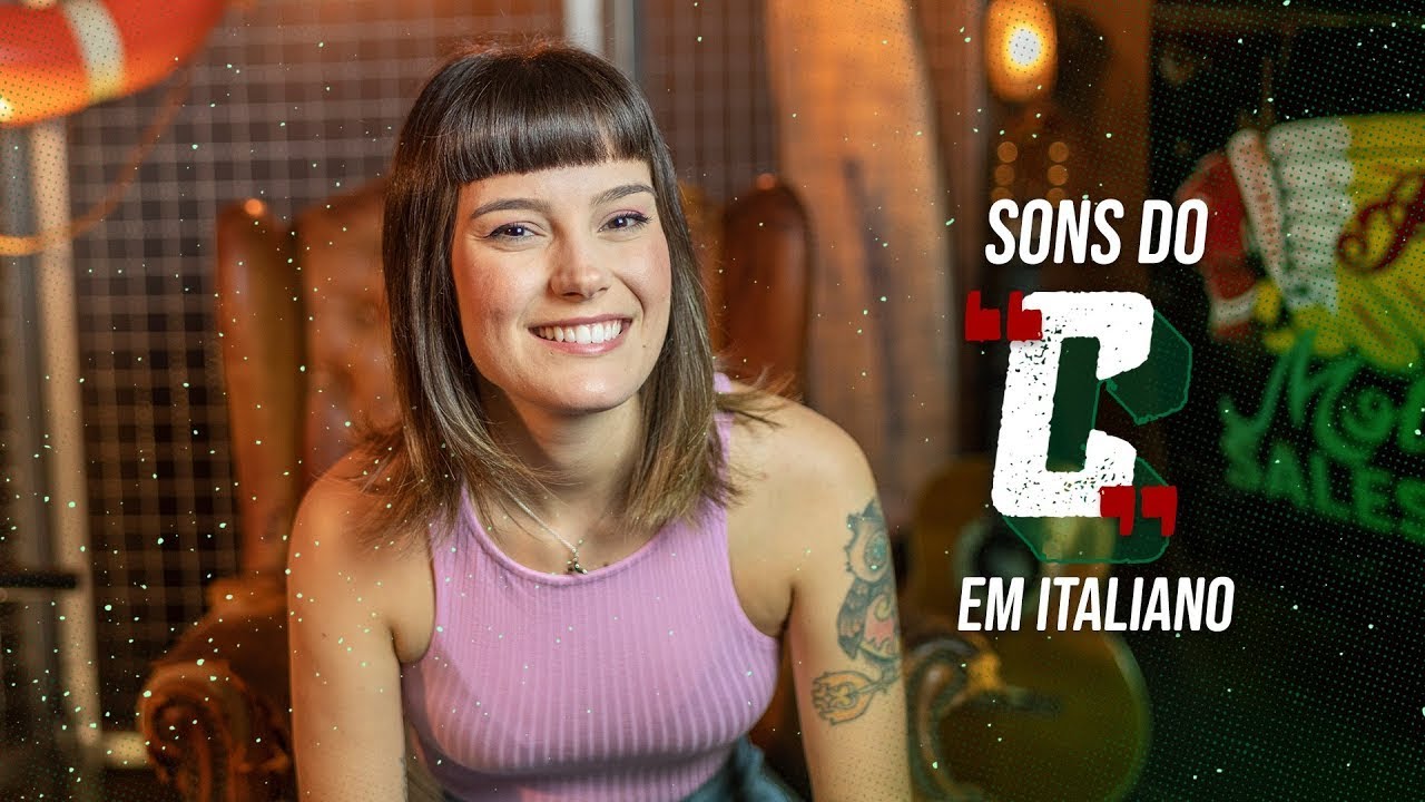 As pronúncias dos diferentes sons da letra C em italiano