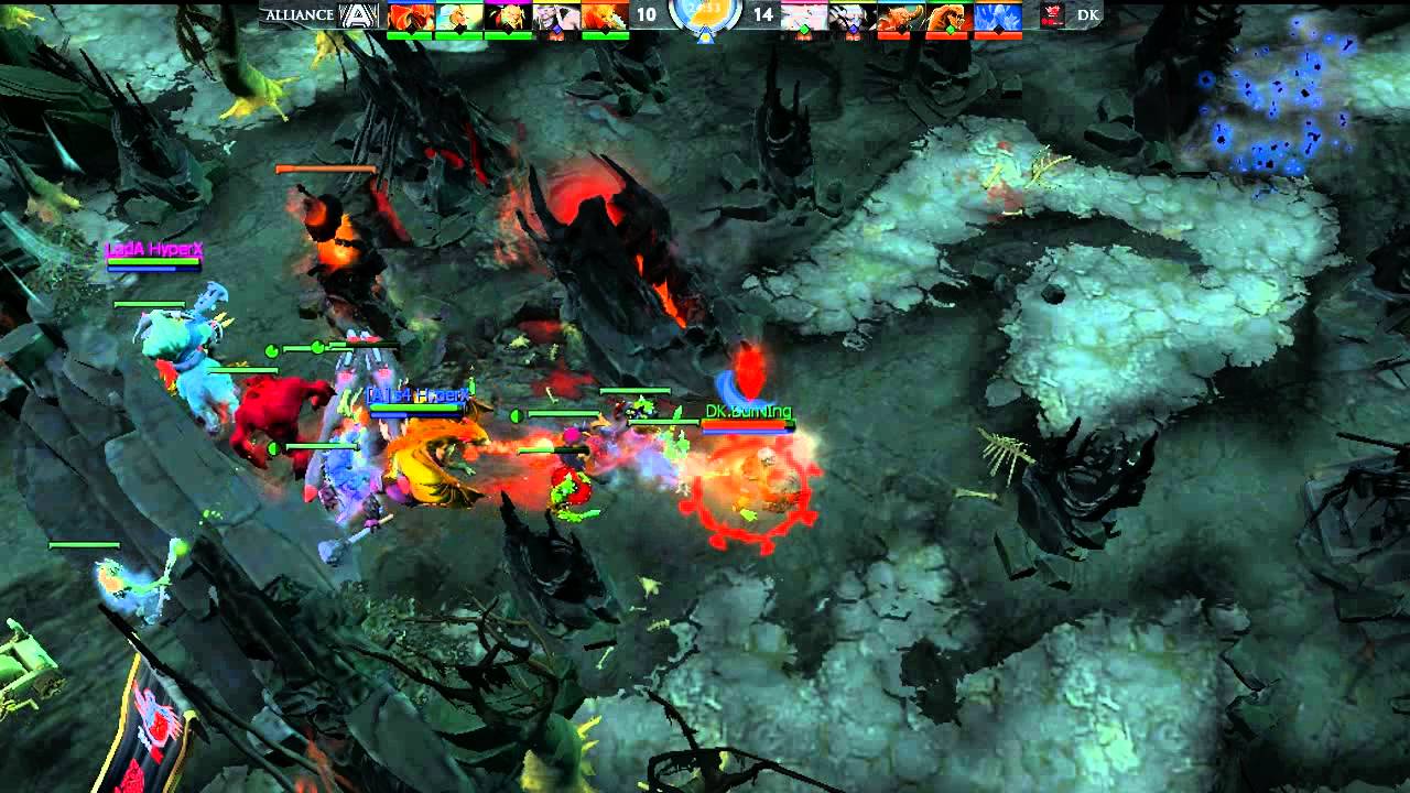 Great play from Akke vs Burning # Starladder s9 lan finals