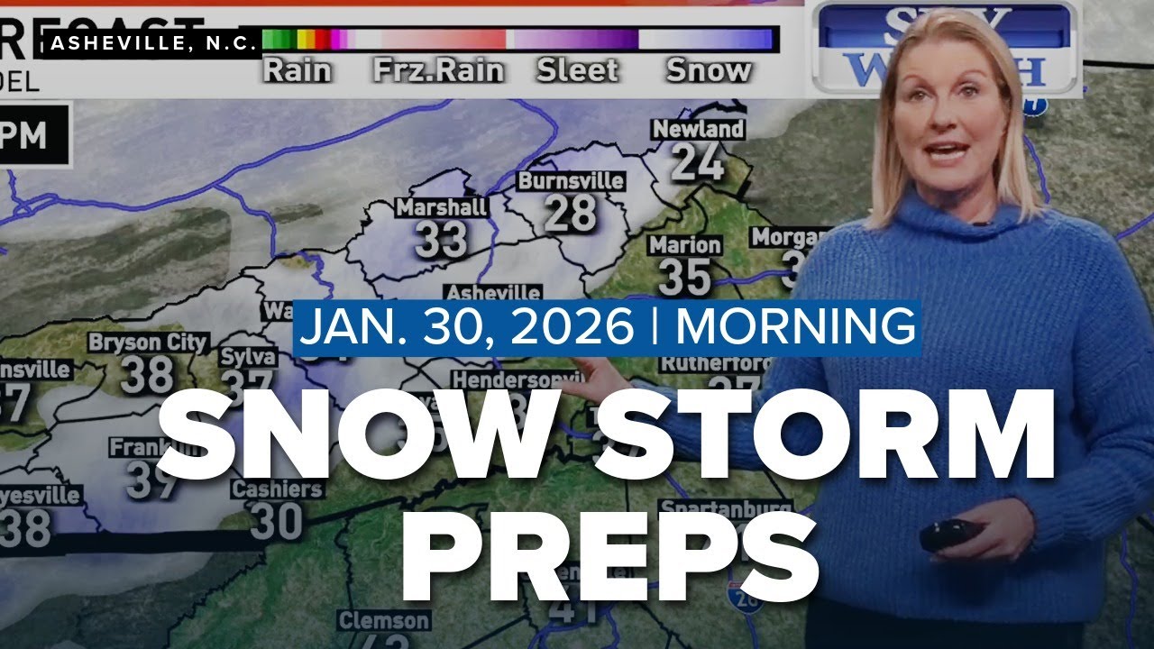WNC prepares for snow, wind, bitter cold