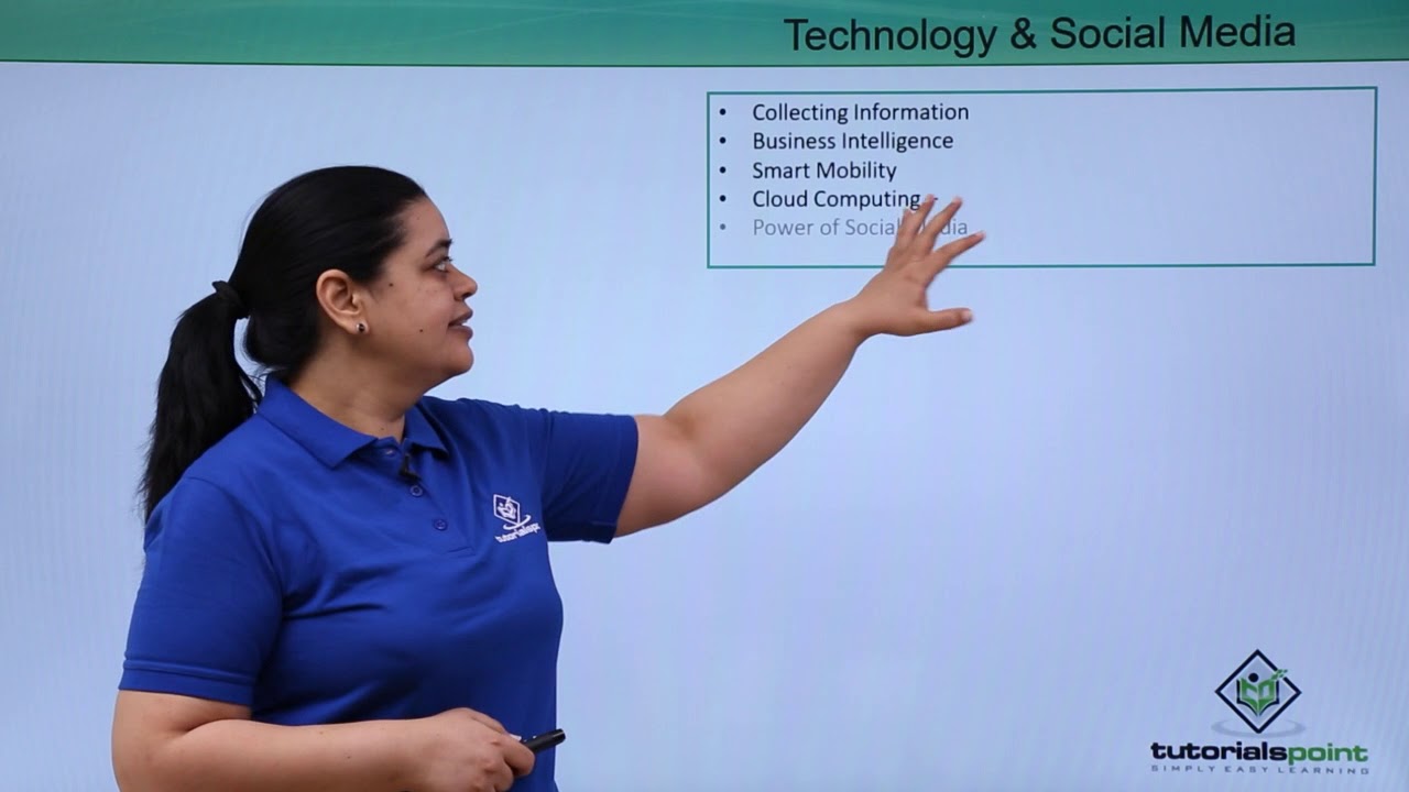 Class 11th – Role of Technology and Social Media | Entrepreneurship | Tutorials Point