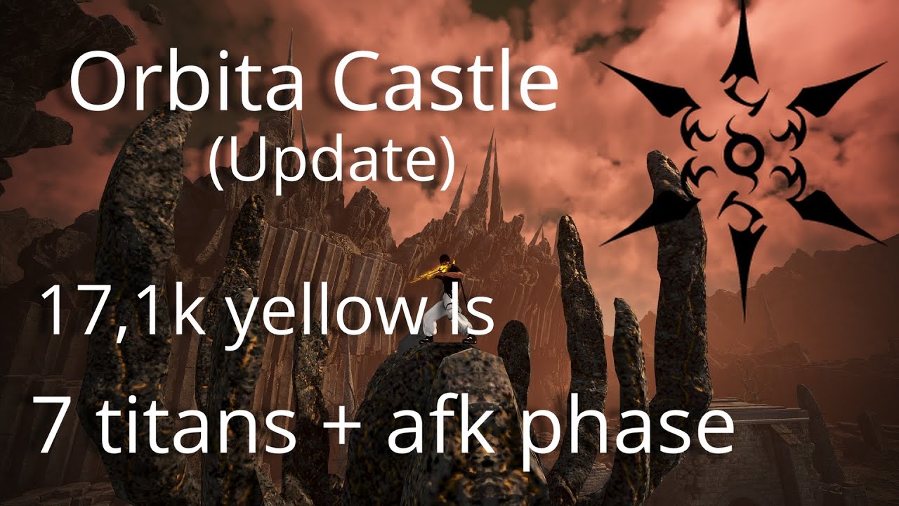 BDO | Succession Ninja | Orbita Castle | 17,1k lv2 ls | 7 titans + afk phase