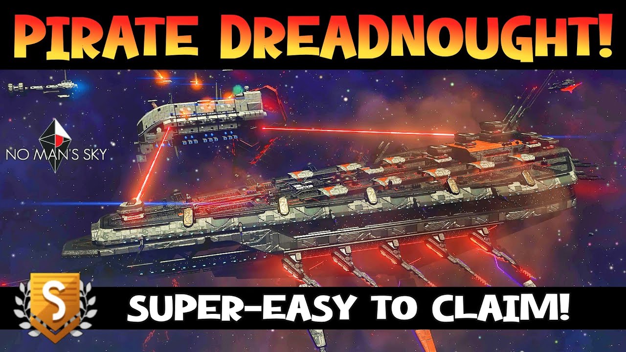 No Man's Sky | Easy Pirate Dreadnought | No Waiting