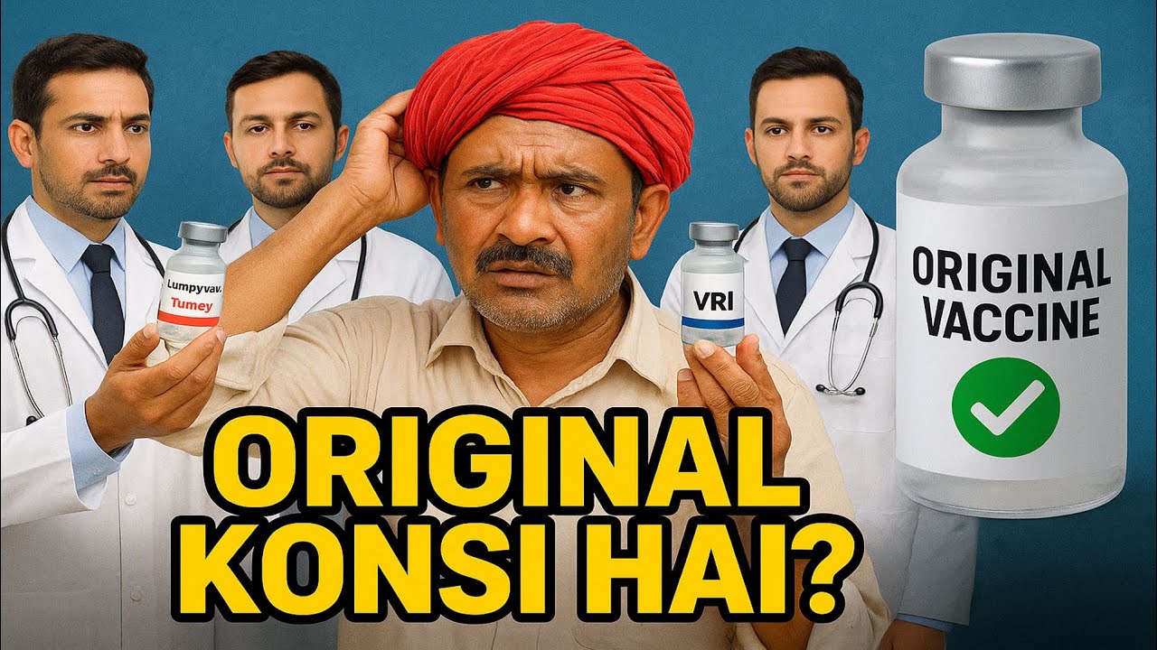 🇵🇰 Pakistan Mein Lumpy Skin Disease Ki Original Vaccine Kaun Si Hai? | Fake vs Original Vaccine