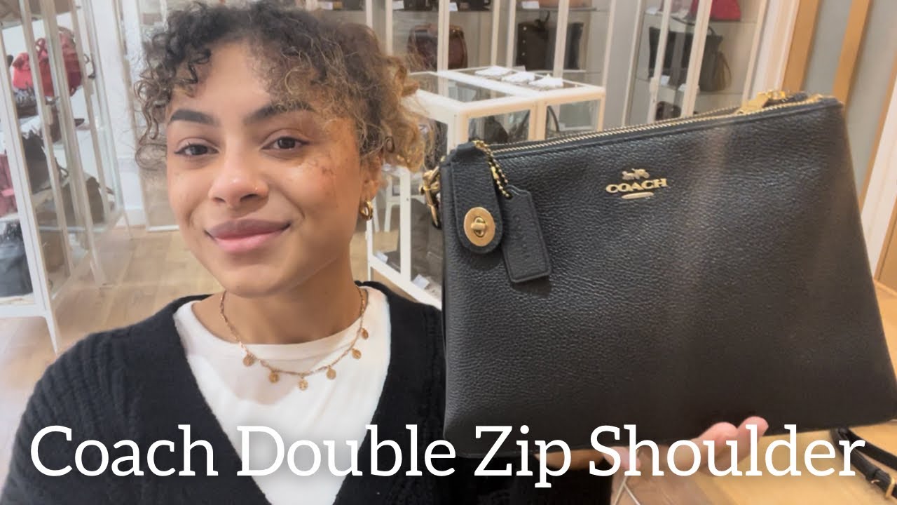 Coach Double Zip Shoulder Review