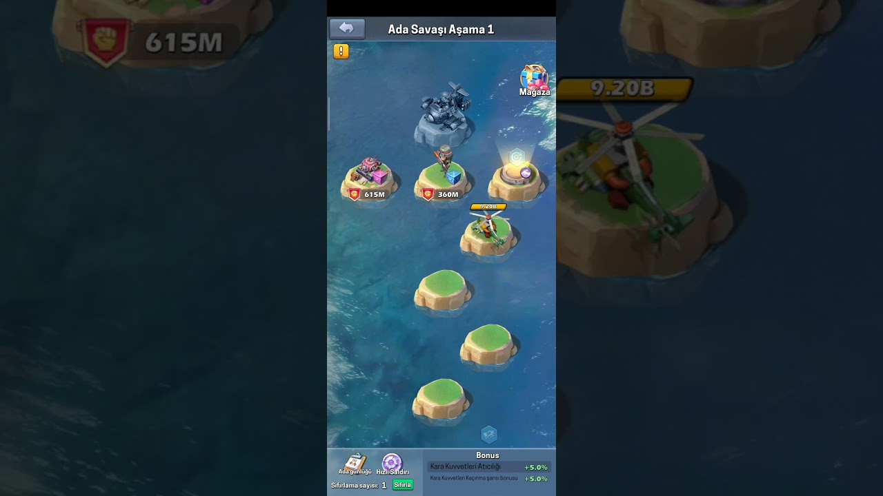 Top War Battle Game: Görevler, Ada Savaşı, Şanslı kupon indirimi #topwar