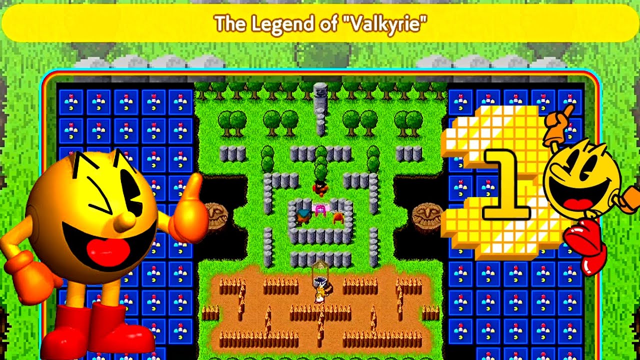 PAC-MAN 99 🍒 First Place Victory Win 🍒 The Legend of Valkyrie Design #19