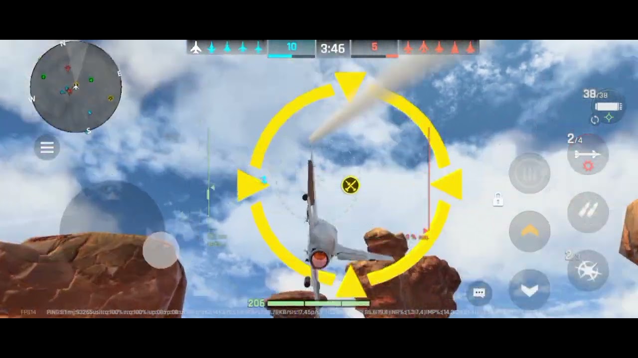 F-100 SUPER SABRE : Metalstrom gameplay 