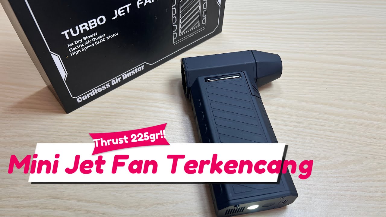 Turbo Jet Fan Mini Terkencang ‼️ Tembus 225gr