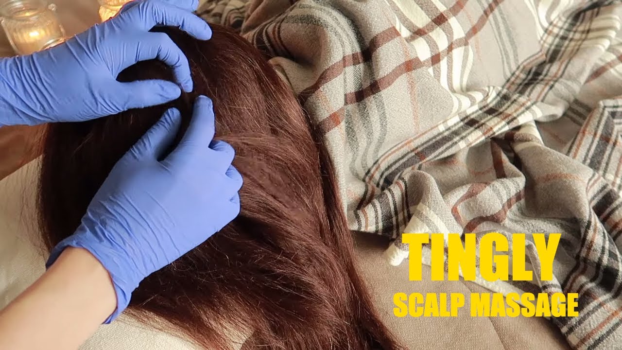 ASMR HAIRPLAY FOR DEEP SLEEP: SCALP MASSAGE, HAIR BRUSHING. NO TALKING.