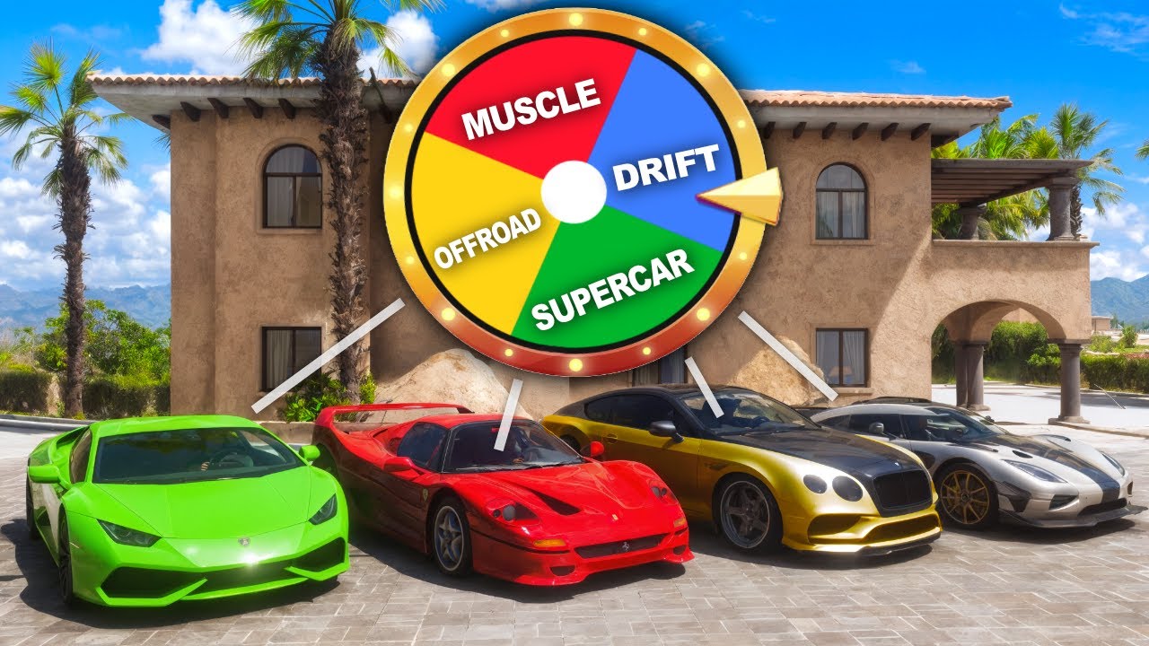 Forza, but the cars are RANDOMIZED!