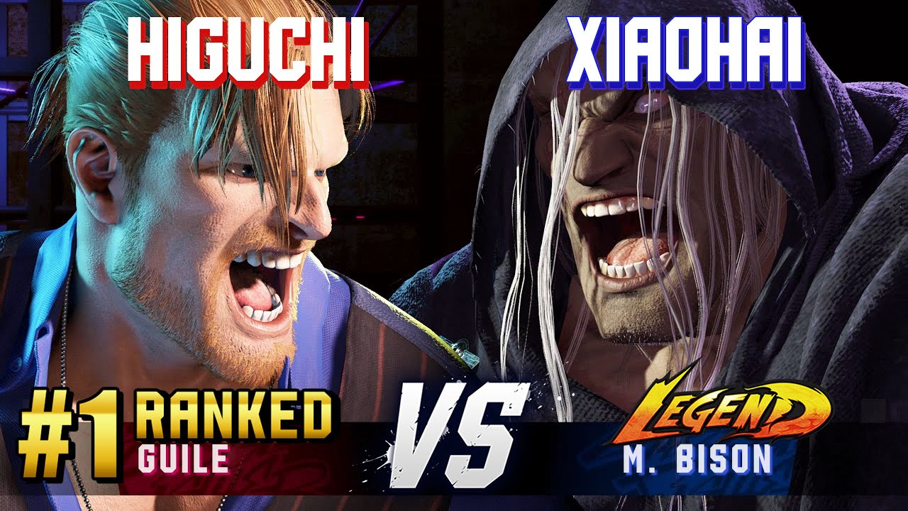 SF6 ▰ HIGUCHI (#1 Ranked Guile) vs XIAOHAI (M.Bison) ▰ High Level Gameplay