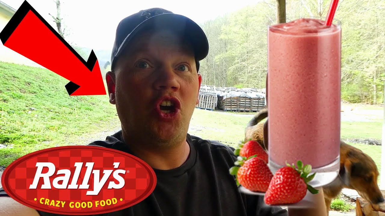 Rally's Checker's Strawberry Shake (Reed Reviews)
