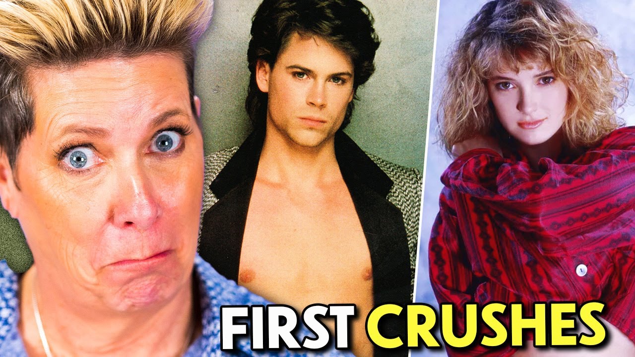Gen X Tries Not To Feel Old - 80s & 90s Childhood Crushes | Try Not To