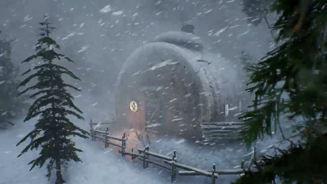 BRUTAL BLIZZARD | Howling Wind & Blowing Snowstorm Sounds for Deep Sleep | Arctic Night Calm 2026