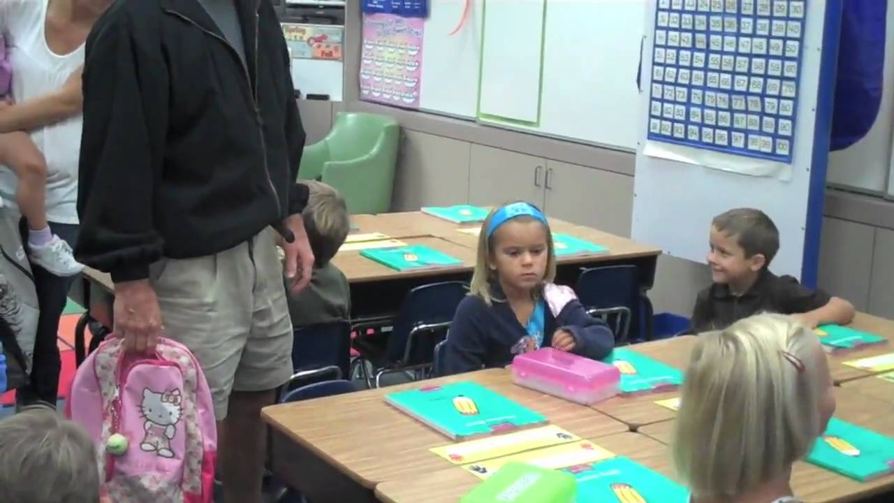 Sophia McGovern 1st day of First Grade