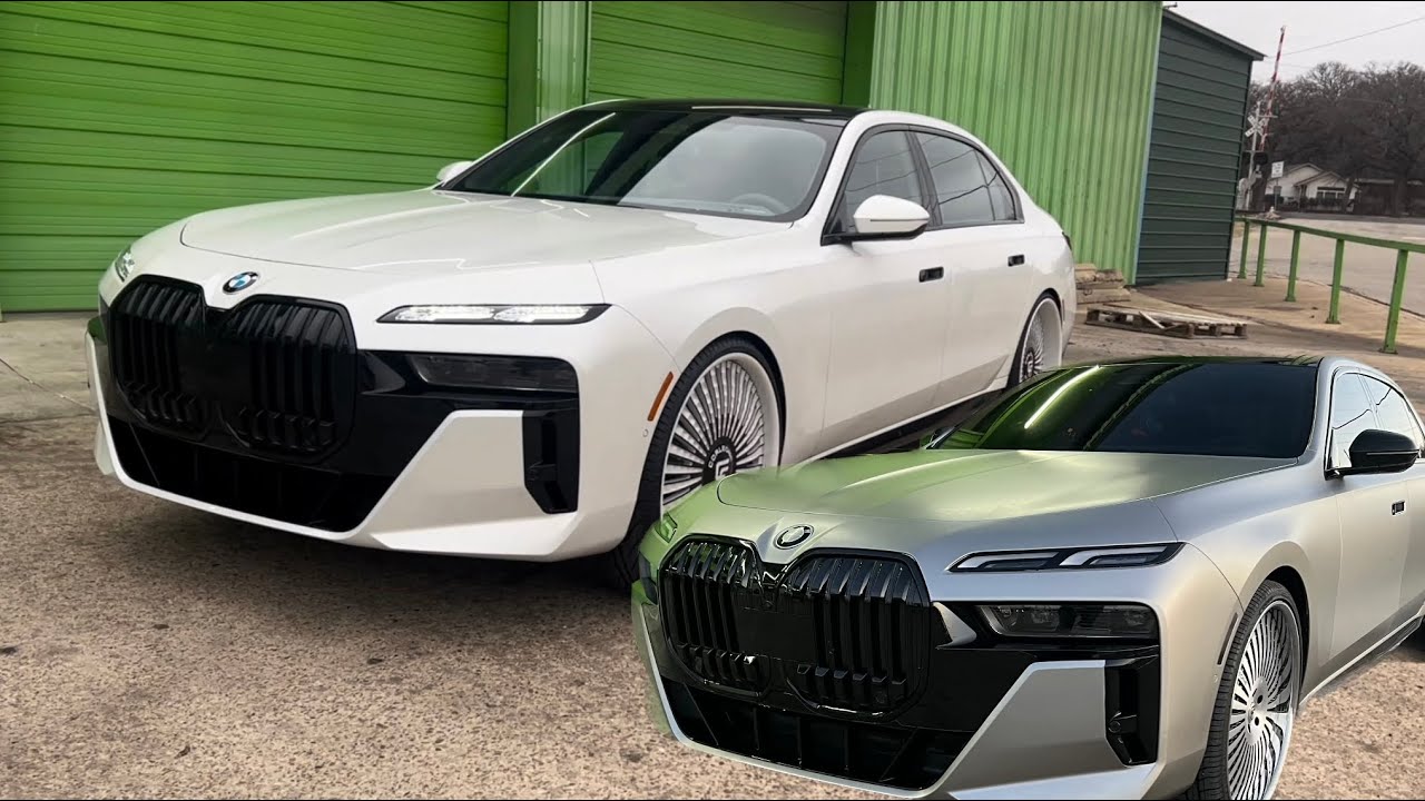 new 2023 BMW 740i corleone forged on 26vs24 #cj_on_32s vs #chrispoux #corleoneforged #cj_on_32s