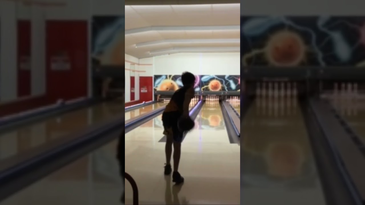 Flashback to 2023 #music #bowling #strike #trackbowling #10pinbowling #1hand