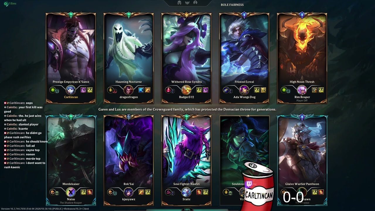 K'Sante vs Mordekaiser | Gold | Feb. 10, 2026