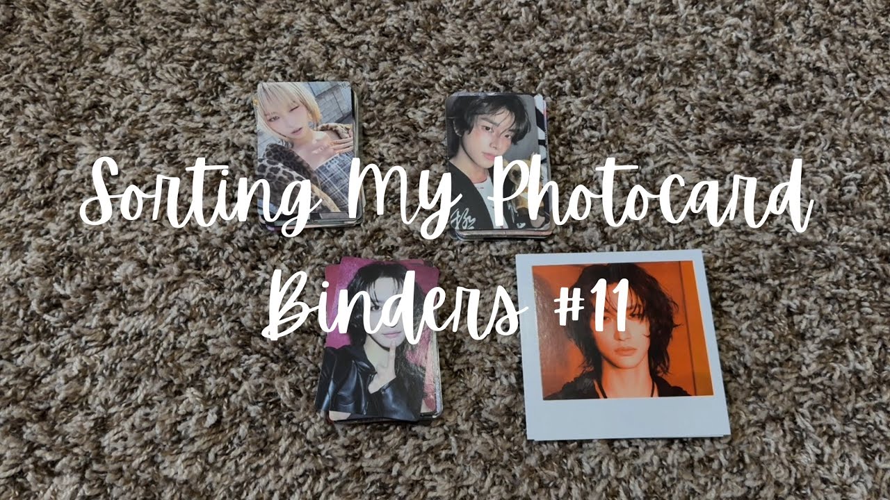 Sorting My Photocard Binders #11 (Ateez, Enhypen, and more)