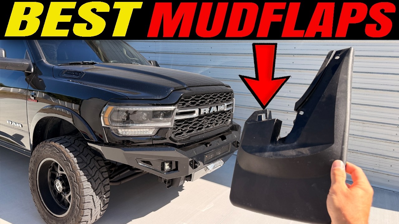 THESE ARE THE BEST MUDFLAPS FOR YOUR RAM TRUCK | WEATHERTECH