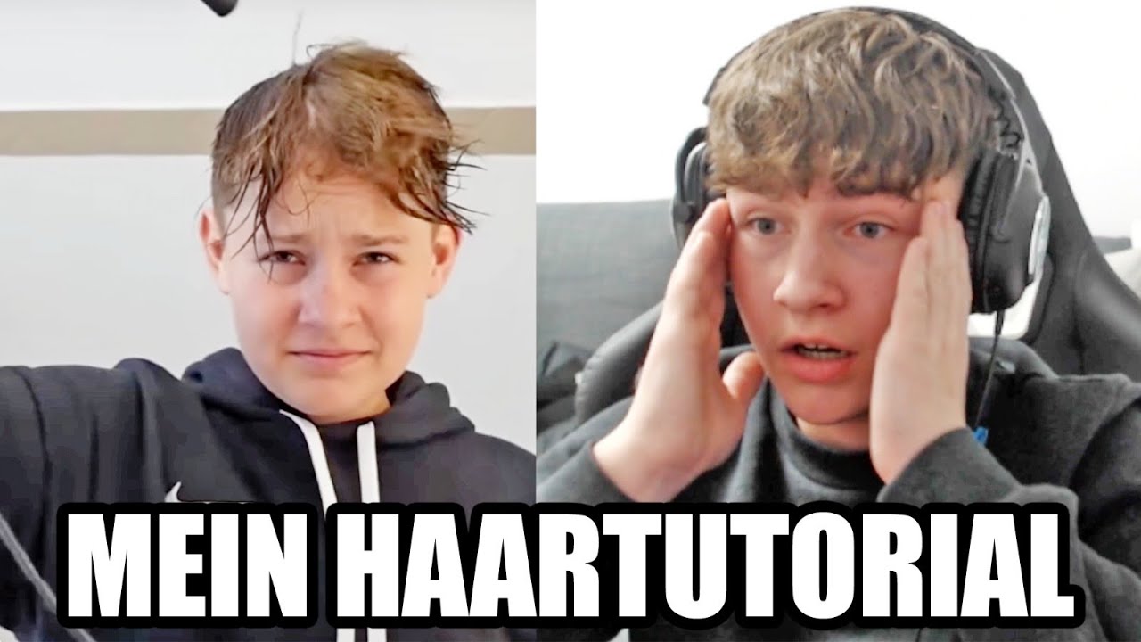 ICH REAGIERE AUF MEIN HAARTUTORIAL🥴***VORDACH🤣🤣