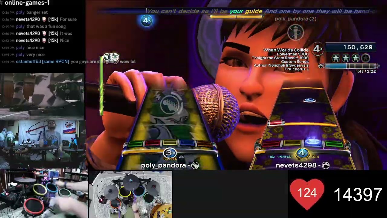 Powerman 5000 When Worlds Collide ProDrum FC Rock Band 3 Deluxe RPCS3