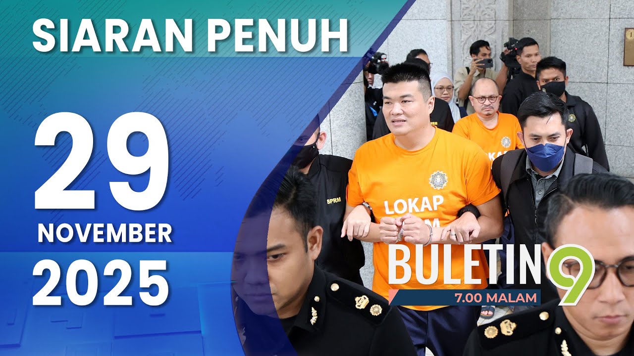 Albert Tei & Shamsul Iskandar Direman 6 Hari Bantu Siasatan | Buletin TV9, 29 November 2025