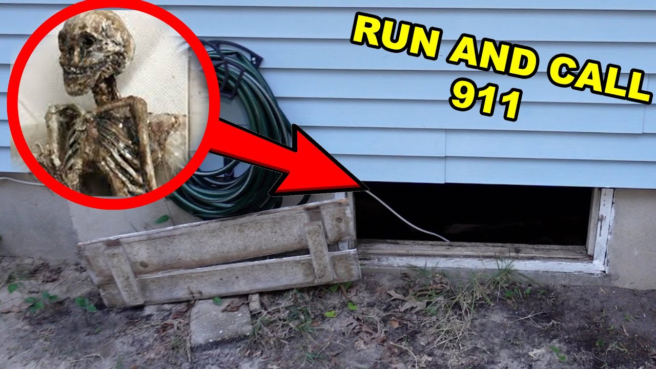 When you see THIS in your Crawl Space... RUN AS FAST AS YOU CAN!! (Serial Killer Calvin Mcguinley)
