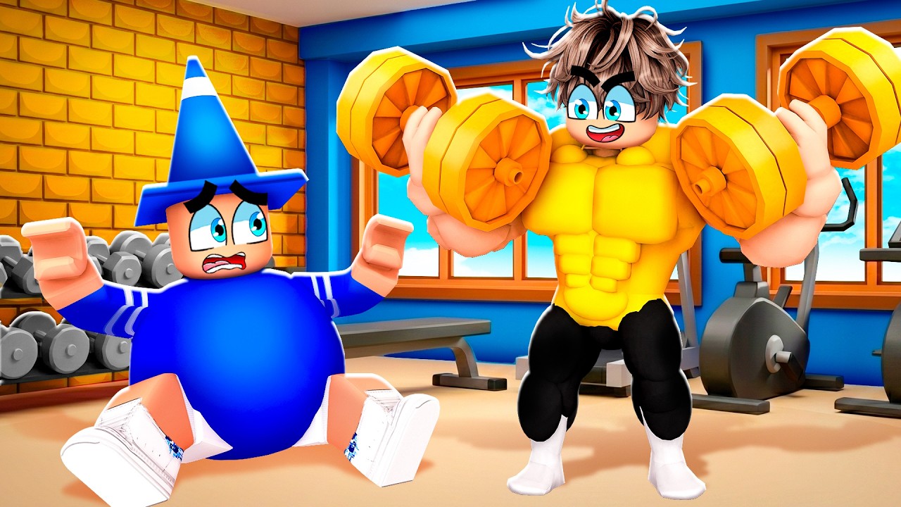 FAT And MUSCULAR FORBIDDEN Love in Roblox!